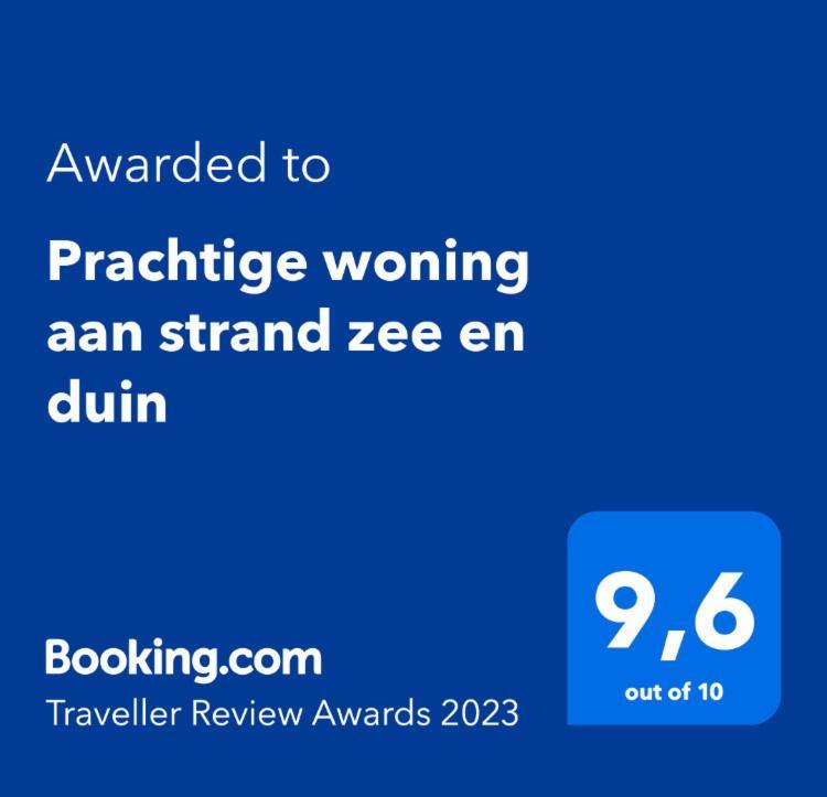 Prachtige woning aan strand zee en duin Wijk Aan Zee Buitenkant foto